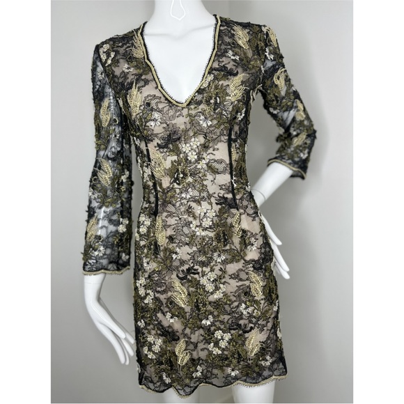 La Perla 3D flower mini dress - Main Image